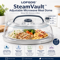 LOFGDG™ SteamVault™ Adjustable Microwave Meal Dome